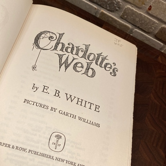 Vintage 1952 Hardcover Charlotte’s Web by E.B. - Picture 11 of 15